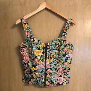 EXPRESS Floral Top- Size 10